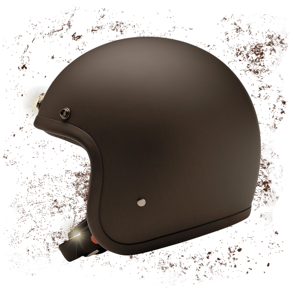  biltwell bonanza helmet - flat black biltwell 2