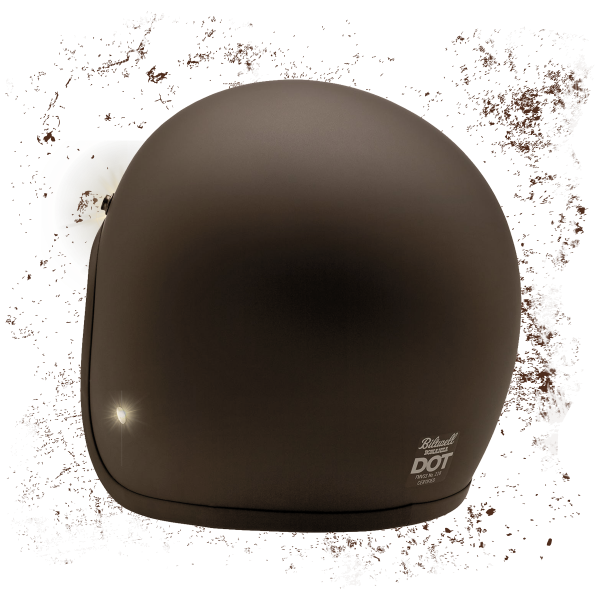  biltwell bonanza helmet - flat black biltwell 5