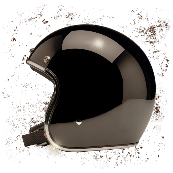  biltwell bonanza helmet - gloss black biltwell 4