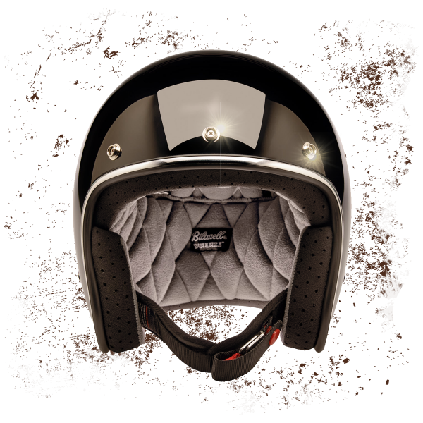  biltwell bonanza helmet - gloss black biltwell 7