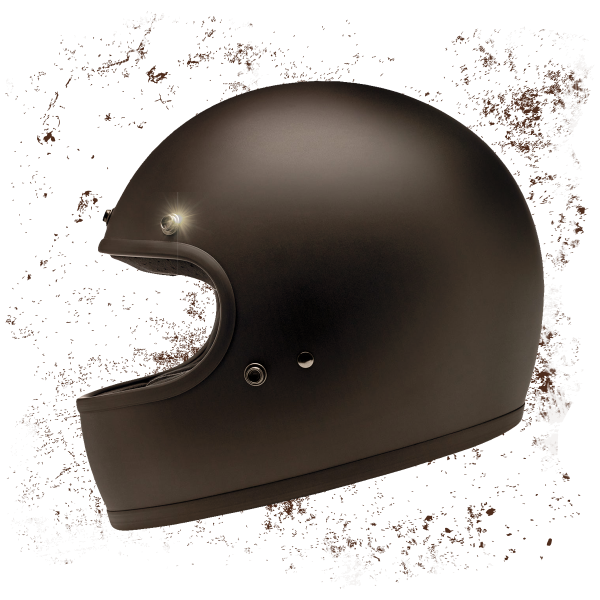  biltwell gringo ece helmet - flat black biltwell 2