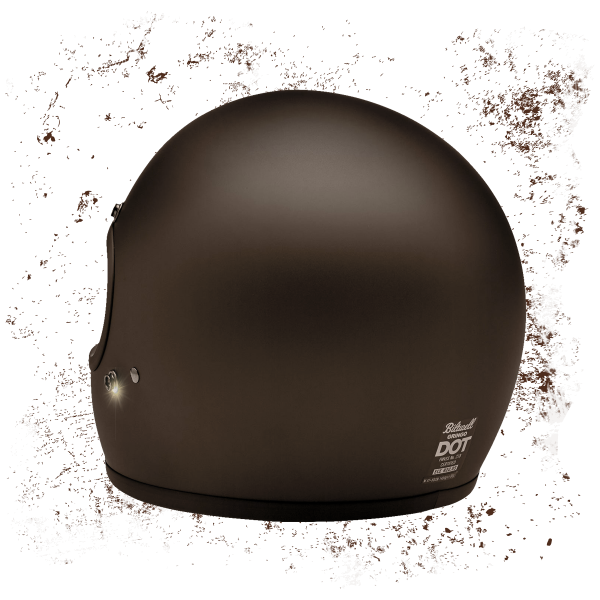  biltwell gringo ece helmet - flat black biltwell 5