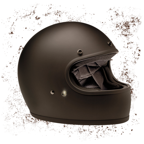  biltwell gringo ece helmet - flat black biltwell 6