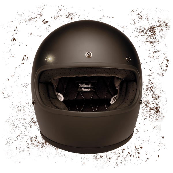  biltwell gringo ece helmet - flat black biltwell 7