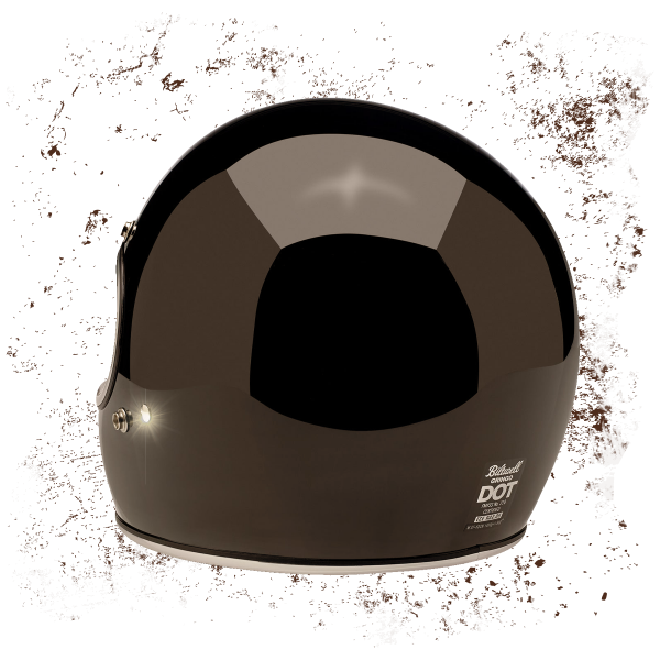  biltwell gringo ece helmet - gloss black biltwell 5