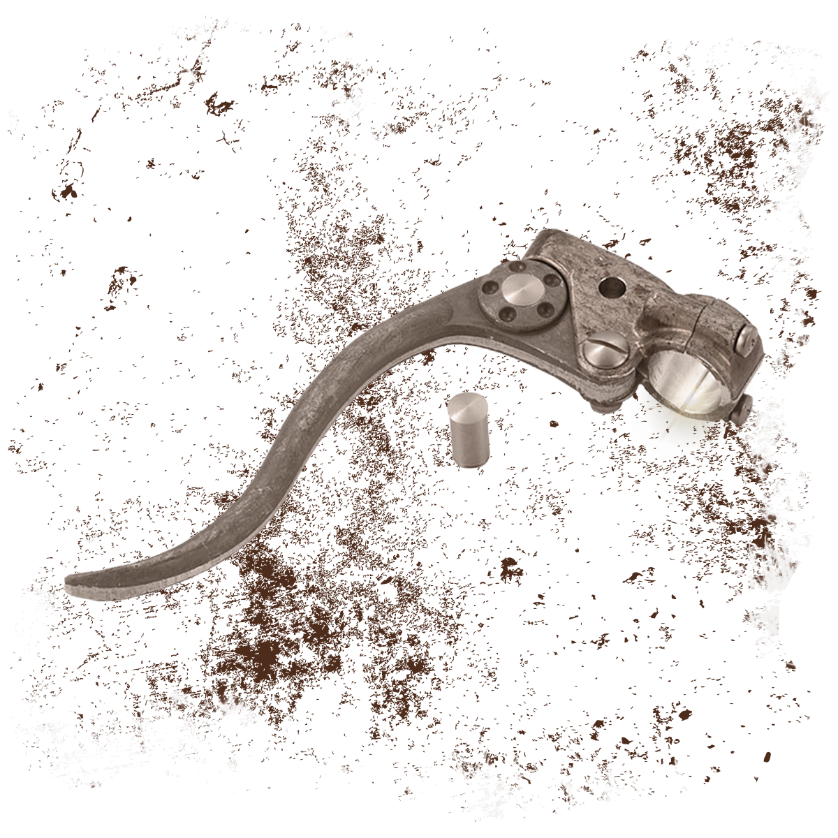 Deluxe Line Clutch Lever Assembly Aluminum (Raw)