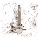 pingel single outlet reserve round valve with detent, 22mm (h-d), 4000 series, 5/16" outlet-chrome pingel enterprise 6