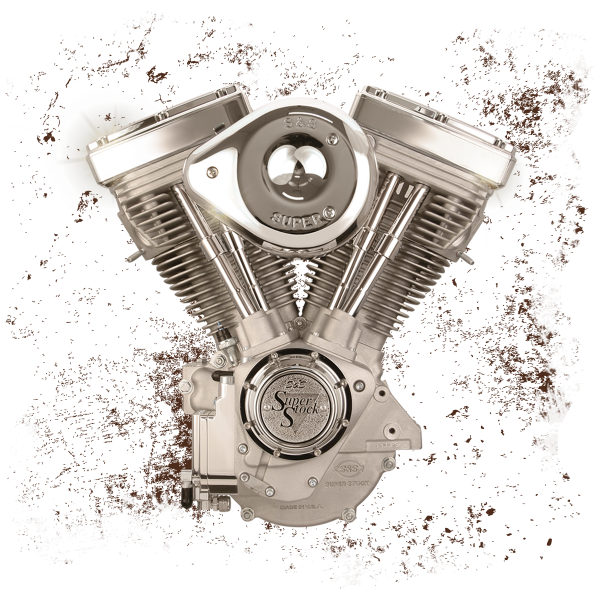  v80 complete assembled engine - natural s&s cycle 3